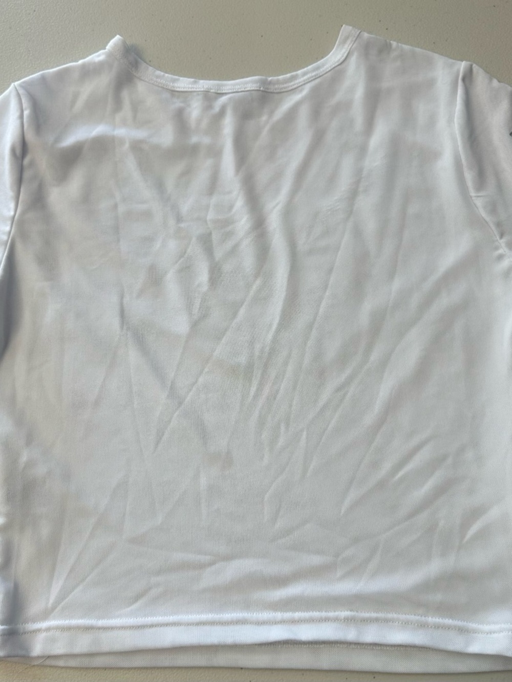 White Rhinestone Butterfly Tee - Picture 2 of 2